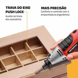 Micro Retífica Mondial Power Tools Fmr-02 60hz 220v - 4