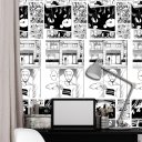 Ver imagem 3 de Papel De Parede Adesivo Lavável Quarto Mangá Bleach Anime 1mx50cm