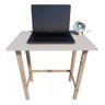 Mesa Dobrável Escritório Notebook Desing Contemporaneo Technox Marron - 2
