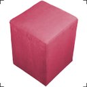 Ver imagem 2 de Puff Dado Decorativo para Sala Recepção Penteadeira Suede Cores