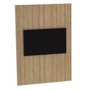 Ver imagem 3 de Painel para Escritório 100x136cm Tv até 37'' Pa2916 Amêndoa