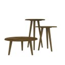 Ver imagem 5 de Conjunto Mesa de Centro e Mesas Laterais 3 Peças Móveis Bechara