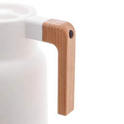 Garrafa Térmica de Plástico Minimal Branca 1L - 4