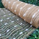 Ver imagem 7 de Kit 3 Telas Decorativa Fita Natal Malha Tule Sisal Flocos de Algodão 26cm X 5 Metros – Magizi
