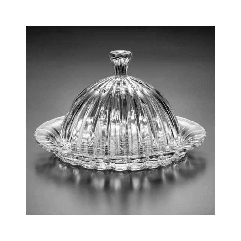 Queijeira de Cristal com Tampa Empire 20cm 7404 Lyor