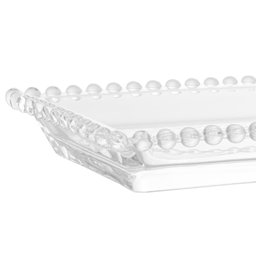 Travessa Wolff Pearl de Cristal 30cm x 13cm x 3cm - 3