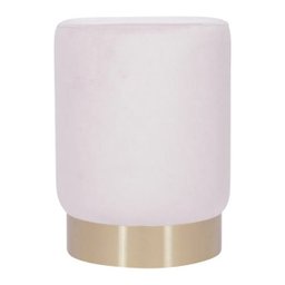 Puff Redondo Borro Chic - Rosa - 2