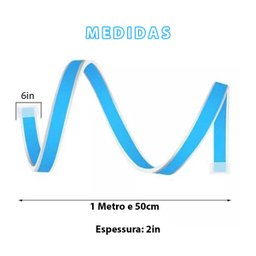 Fita Led Neon Capo Carro Luz Drl Diurna Barra Tuning 1 Metro 50cm Automotivo Iluminaçao Pick Up Dust - 2 Fita Led Neon Capo Carro Luz Drl Diurna Barra Tuning 1 Metro 50cm Automotivo Iluminaçao Pick Up Dust - 2