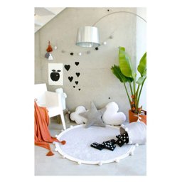 Tapete Infantil Redondo Bubbly - Cinza - 4