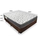 Ver imagem 5 de Cama Box Casal Suede + Colchão de Espuma D33 - Sereneprime - 138cm Marrom