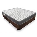 Ver imagem 1 de Cama Box Casal Suede + Colchão de Espuma D33 - Sereneprime - 138cm Marrom