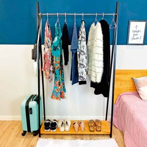 Arara Style A Industrial Carvalho e Preto