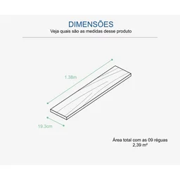 Piso laminado clicado EspaçoFloor Kaindl AquaPro acacia puebla Caixa c/ 2,39m² - 4