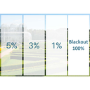 Ver imagem 4 de Cortina Persiana Rolô Tela Solar 3% Arelle Decor 0,40 larg x 0,45 alt:Branco