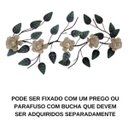 Ver imagem 5 de Enfeite de Parede Decorativo Todo de Ferro 5 Rosas:bege