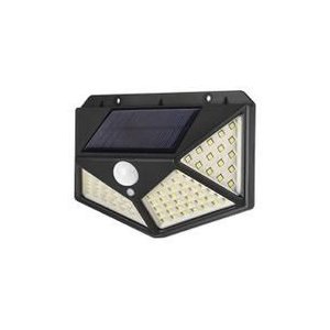 Luminária Solar Arandela Parede Sensor Presença Luz Led