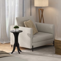 Mesa Lateral de Apoio 100% MDF Kin Artely - 16
