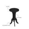 Mesa Lateral de Apoio 100% MDF Kin Artely - 5