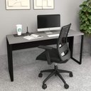 Ver imagem 1 de Mesa Escrivaninha Industrial 1,50m Ameixa Pre Pés Metal F5