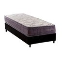 Ver imagem 1 de Cama Box Novo + Colchão Molas Kappesberg Ensacadas Inverno Verão + Base Crc Courano Black