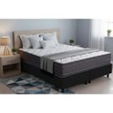 Ver imagem 4 de Cama Box Novo + Colchão Molas Kappesberg Ensacadas Inverno Verão + Base Crc Courano Black
