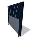 Ver imagem 5 de Cabeceira Cama Box Casal Queen Size Dallas 160cm Veludo Azul Marinho - Desk Design