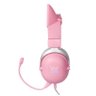 Headset Gamer Onikuma X11 Rosa 50mm Microfone Removível P3 3.5mm Com Adaptador P2 - 4