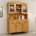 Ver imagem 1 de Cristaleira 5 Portas 3 Gavetas Brasil Cavazotto Móveis Cavazotto