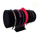 Ver imagem 1 de Expositor de Tiara em Veludo(grande) 30cm - Preto