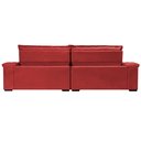 Ver imagem 6 de Sofá Retrátil e Reclinável 2,35m Molas Ensacadas Cama inBox Big Space com Bordado Velusoft