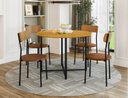 Ver imagem 1 de Conjunto Mesa 100x78 e 4 Cadeiras 85x52x46 Renata