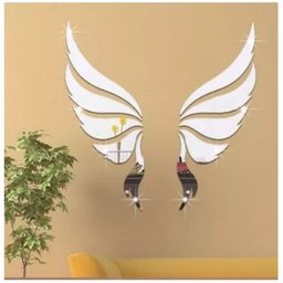 Espelho Decorativo Asas Anjo Quarto Sala Escritório Copa - 2