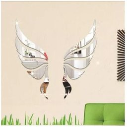 Espelho Decorativo Asas Anjo Quarto Sala Escritório Copa - 4
