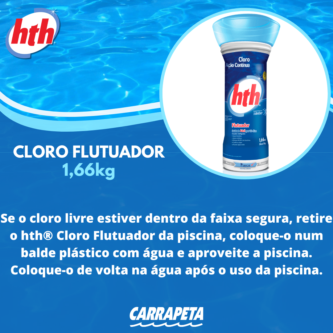 Cloro Flutuador Advanced 1.66kg Hth 1.66 Kg - 5