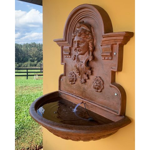 Chafariz de Parede Princesa Ferro Fundido Pronto Artes