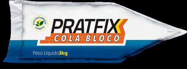 Kit Cola Bloco Pratfix com 02 bisnagas 3 KG cada - 1