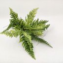 Ver imagem 5 de Samambaia Buquê Planta Artificial Permanente 37cm Premium