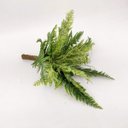 Ver imagem 6 de Samambaia Buquê Planta Artificial Permanente 37cm Premium