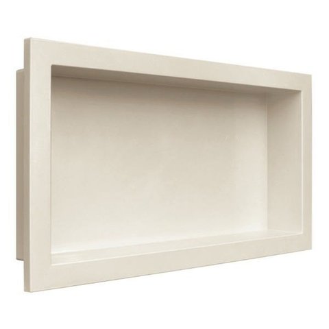 Nicho Banheiro Embutir 30 x 60cm Plástico Bege - Metasul, Opção: Bege 2