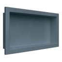 Ver imagem 1 de Nicho Banheiro Embutir 30 x 60cm Plástico Cinza Chumbo - Metasul