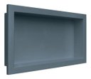 Ver imagem 1 de Nicho Banheiro Embutir 30 x 60cm Plástico Cinza Chumbo - Metasul