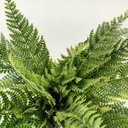 Ver imagem 3 de Samambaia Buquê Planta Artificial Permanente 47cm Silicone