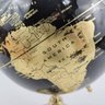 Globo Terrestre Decorativo Preto Dourado 32x22cm Decoração - 3