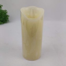 Vela De Led Cintilante Redonda Decorativa 13x5,5cm PP - 2