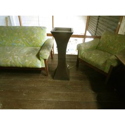 Vaso Planta Pilar Suporte Torre 85x30 Trapézio Polietileno BGPLASTICOS V21 BRANCO 006 - 11