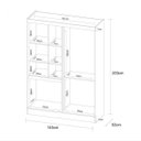 Ver imagem 4 de Guarda-Roupa Solteiro 2 Portas Slim Demóbile