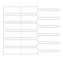 Ver imagem 4 de Etiqueta Jóia 12x95mm Uso Manual ou Impressora Térmica C/500