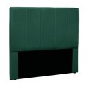 Ver imagem 1 de Cabeceira Cama Box Queen 160 Cm Arizona Veludo Verde S04 - D'Rossi