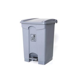 Lixeira 50L Perfect Cinza - 1 Lixeira 50L Perfect Cinza - 1