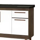Ver imagem 3 de Gabinete de Cozinha Avelato 3 Portas Armário de Pia 114cm:Avelato/Branco
